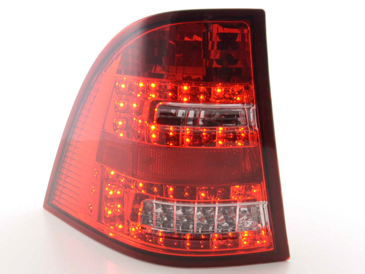 LED Rückleuchten Set Mercedes M-Klasse Typ W163 98-05 klar/rot LED Rückleuchten Set Mercedes M-Klasse Typ W163 98-05 klar/rot